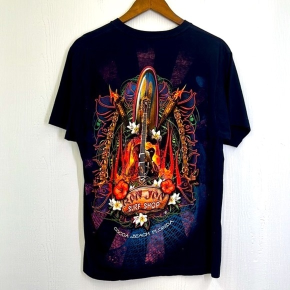Anvil - Ron Jon Surf Shop Surfboard Tiki Graphic Cocoa Beach Fl T Shirt Size LG - Picture 9 of 10